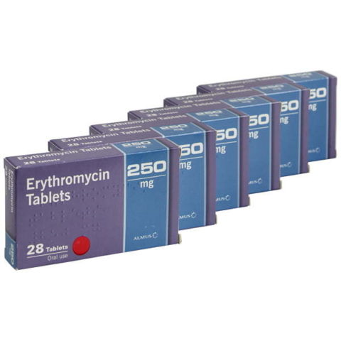 Erythromycin 250mg Tablets