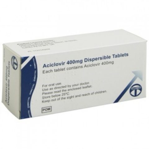 acyclovir dose for herpes labialis